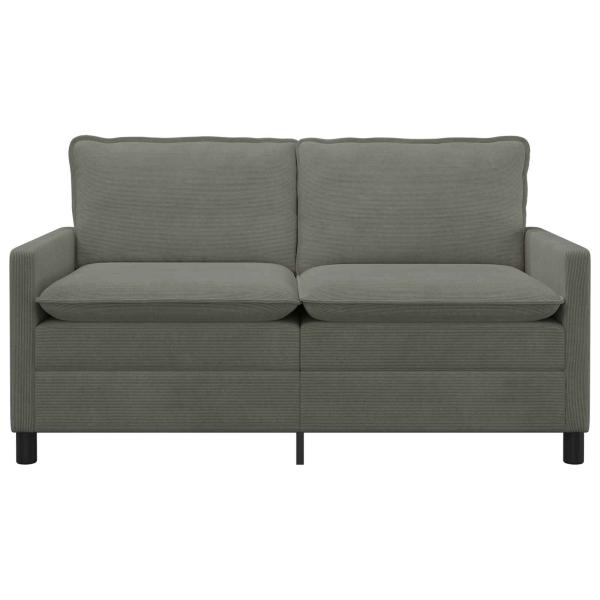 Sofa Hellgrau 156 x 81 x 87,5 cm Stoff