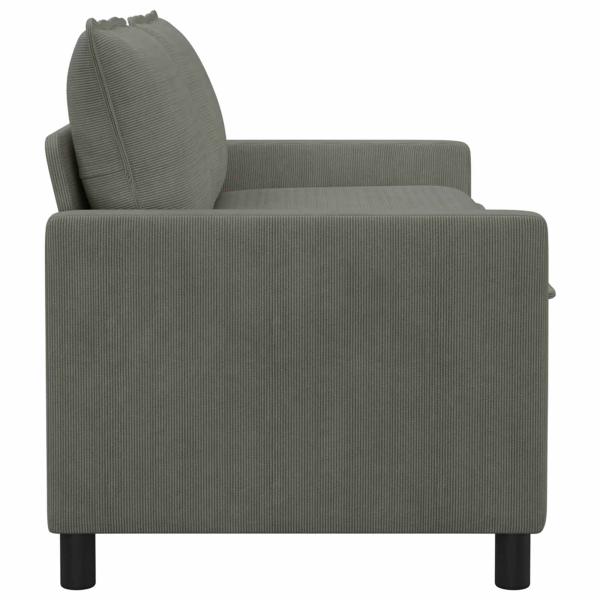 Sofa Hellgrau 156 x 81 x 87,5 cm Stoff