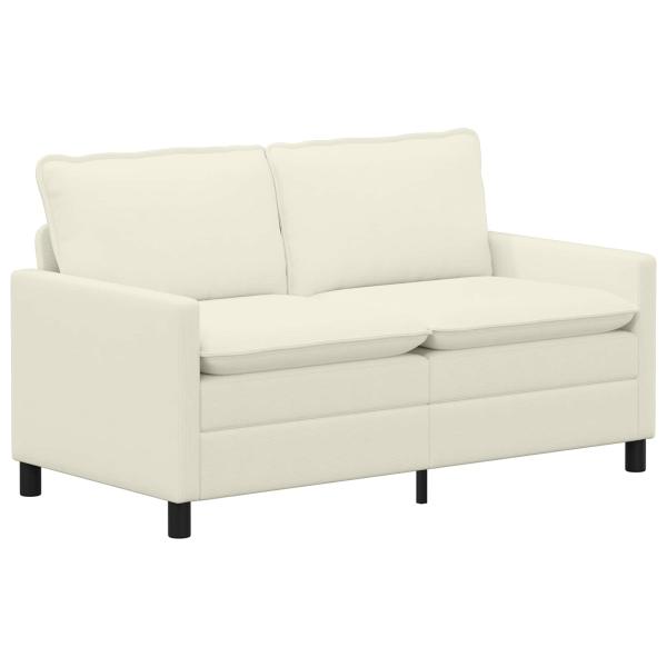 Sofa Creme 156 x 81 x 87,5 cm Stoff