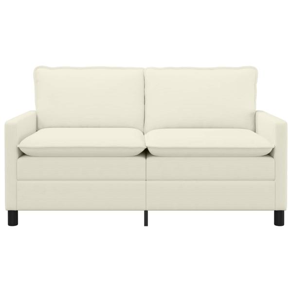 Sofa Creme 156 x 81 x 87,5 cm Stoff