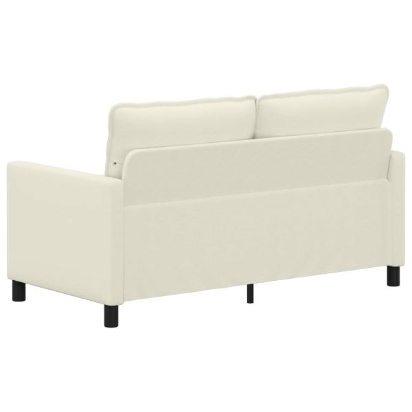 Sofa Creme 156 x 81 x 87,5 cm Stoff