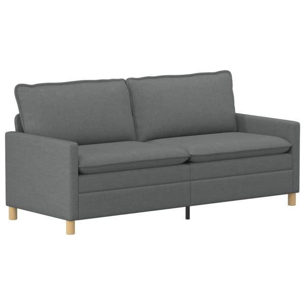 Sofa Dunkelgrau 196 x 81 x 87,5 cm Stoff