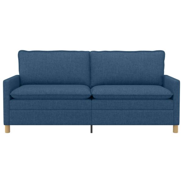 Sofa Blau 196 x 81 x 87,5 cm Stoff