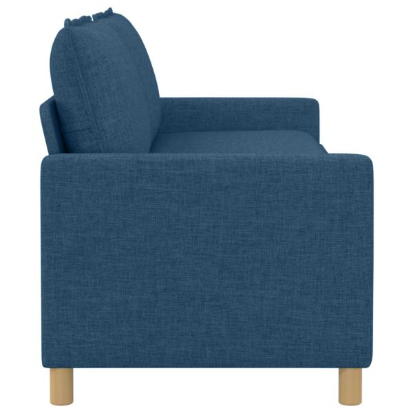Sofa Blau 196 x 81 x 87,5 cm Stoff
