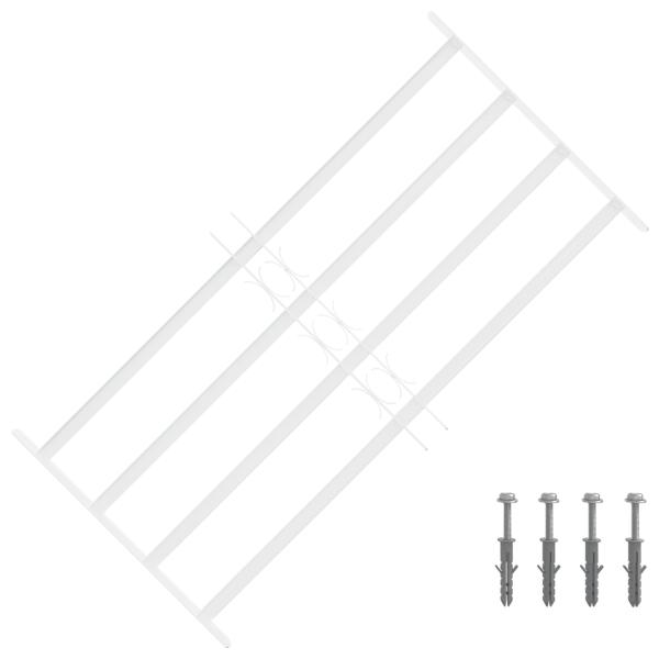 ARDEBO.de - Sicherheitsgitter für Fenster mit 4 Querstangen 63-114 cm