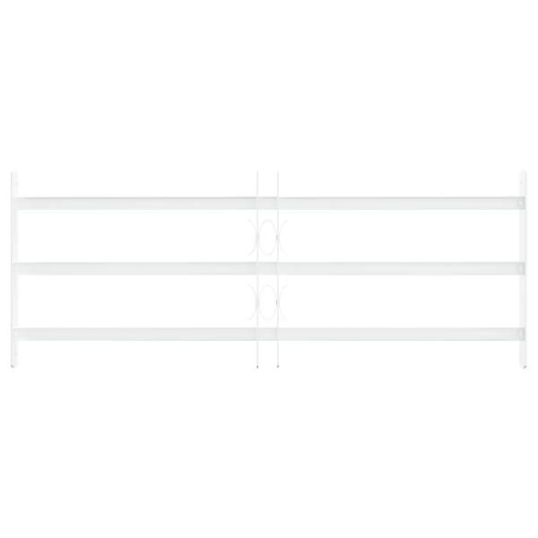 Sicherheitsgitter für Fenster mit 3 Querstangen 3 stk.