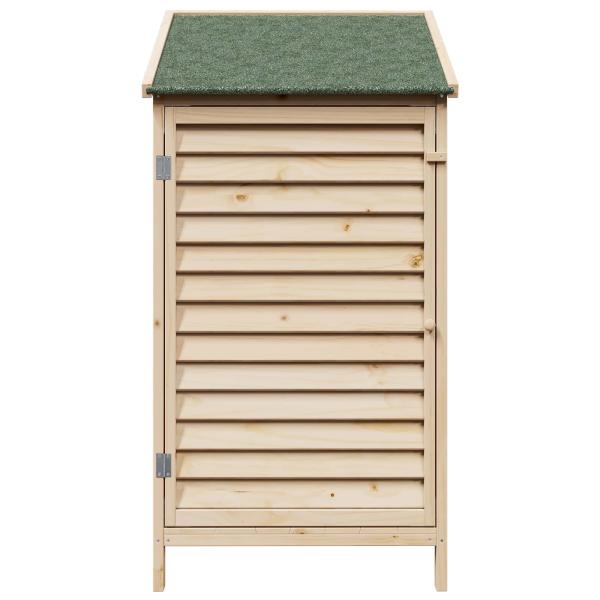Gartenschuppen Natur 59 x 56 x 113,5 cm Massivholz aus Fichte