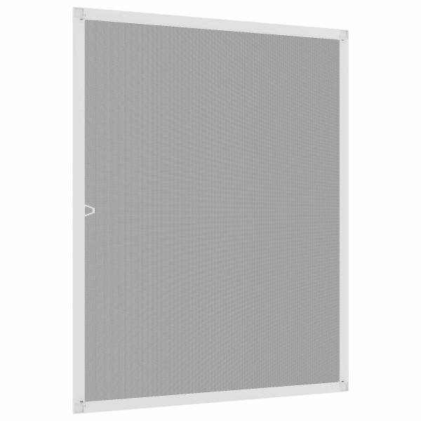 Insektenschutz für Fenster Weiß 120 x 140 cm