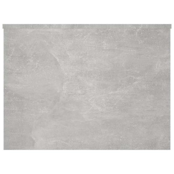 Couchtisch Betongrau 80x55,5x41,5 cm Holzwerkstoff