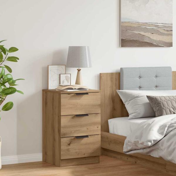 ARDEBO.de - Nachttisch Artisan-Eiche 40x36x65 cm Holzwerkstoff