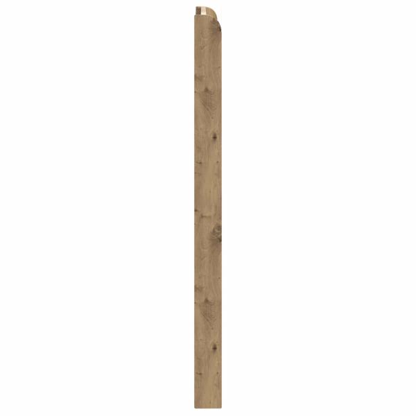 Kopfteil Artisan-Eiche Holzwerkstoff