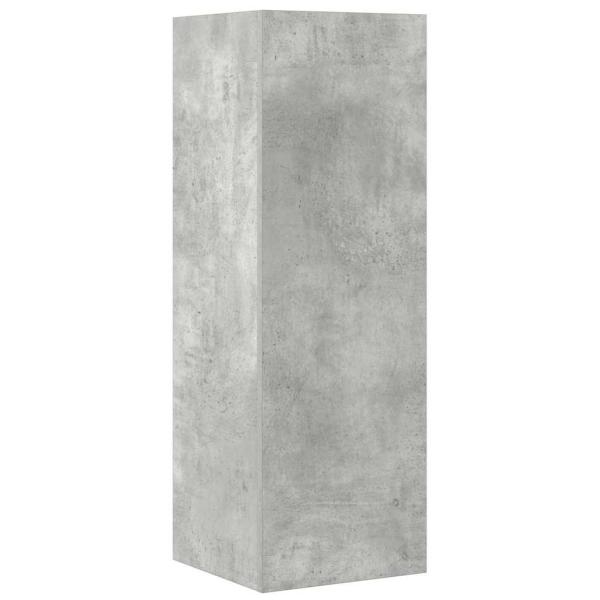 4-tlg. TV-Schrank-Set Betongrau Holzwerkstoff