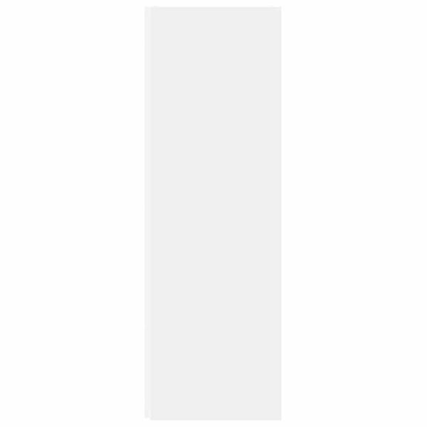 Eckregale 33 x 33 x 100 cm Engineered Wood Weiß