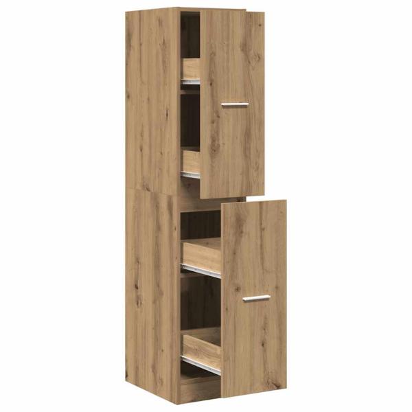 Apothekerschrank Artisian Oak 30x41x144,5 cm Holzwerkstoff