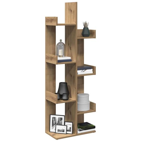 ARDEBO.de - B?cherregal Artisan-Eiche 48x25,5x140 cm Holzwerkstoff