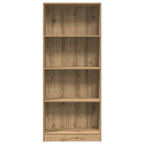 Bücherregal Artisan-Eiche 60x24x143 cm Holzwerkstoff