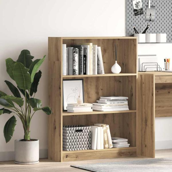 ARDEBO.de - Bücherregal Artisan-Eiche 80x24x109 cm Holzwerkstoff