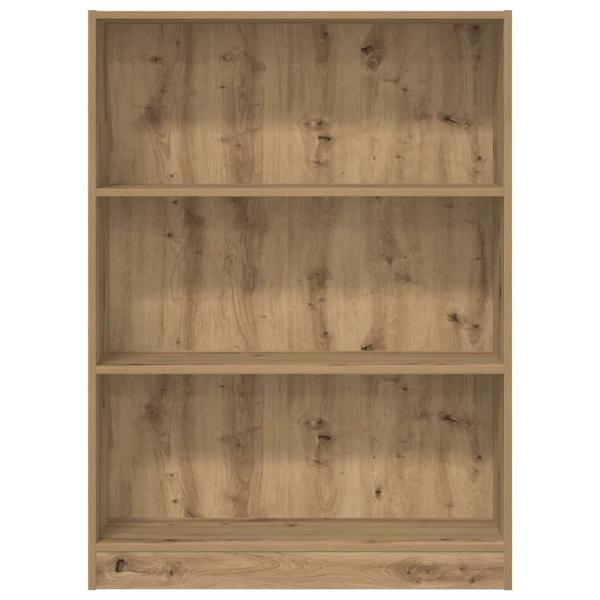 Bücherregal Artisan-Eiche 80x24x109 cm Holzwerkstoff