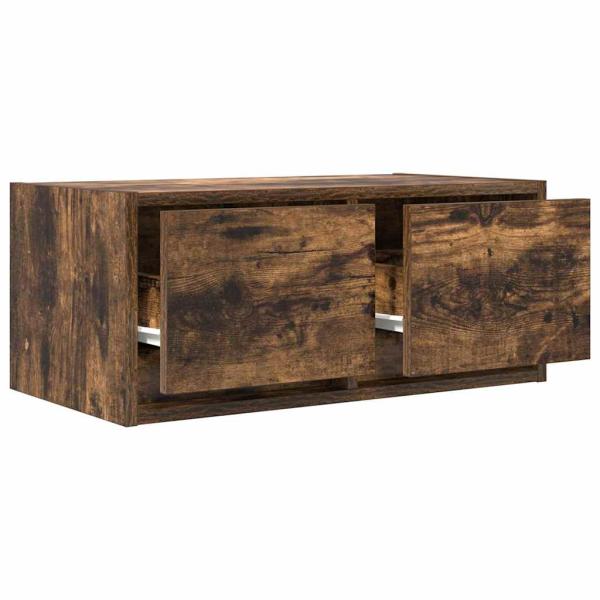 TV-Schränke 2 Stk. Räuchereiche 60x31x25,5 cm Holzwerkstoff