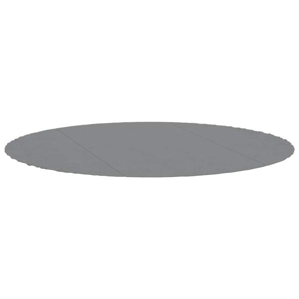 Bodenfolie für Pools Ø 366 cm (1 mm) Vliesstoff Hellgrau