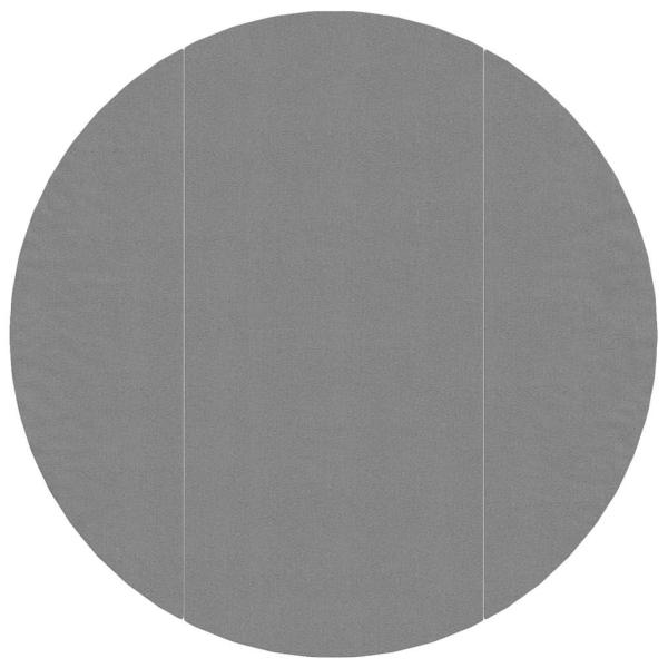 Bodenfolie für Pools Ø 366 cm (1 mm) Vliesstoff Hellgrau
