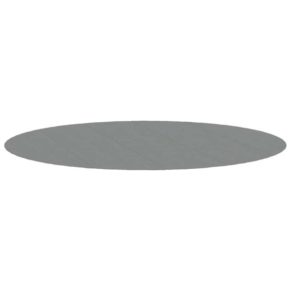 Pool-Bodentuch Hellgrau Ø550 cm Polyester Geotextil