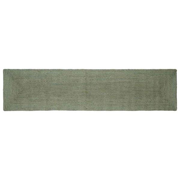 ARDEBO.de - Bereichsteppiche Rechtwinklig Olive Grün 60 x 300 cm Jute