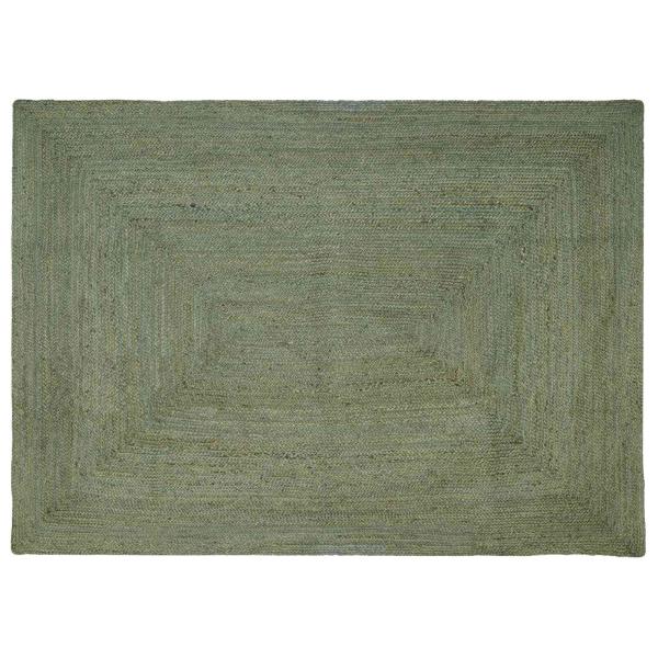 ARDEBO.de - Bereichsteppich Olivgrün 200 x 290 cm Jute