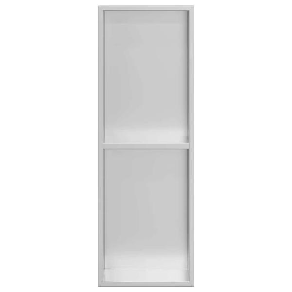 Duschnische Silber 60 x 20 x 9,5 cm Edelstahl