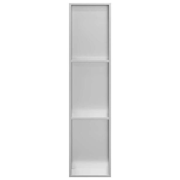 Duschnische Silber 90 x 20 x 9,5 cm Edelstahl