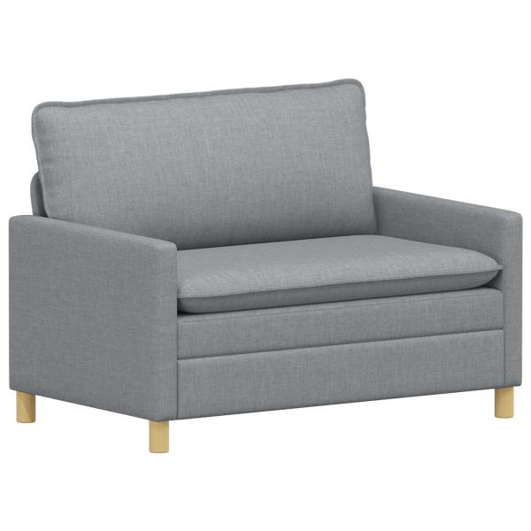 Sofa Hellgrau 126 x 81 x 87,5 cm