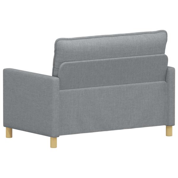 Sofa Hellgrau 126 x 81 x 87,5 cm