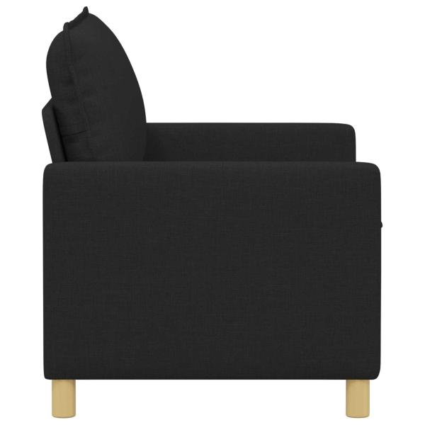 Sofa Schwarz 126 x 81 x 87,5 cm