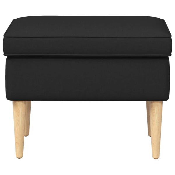 Hocker Schwarz 55 x 35 x 41 cm