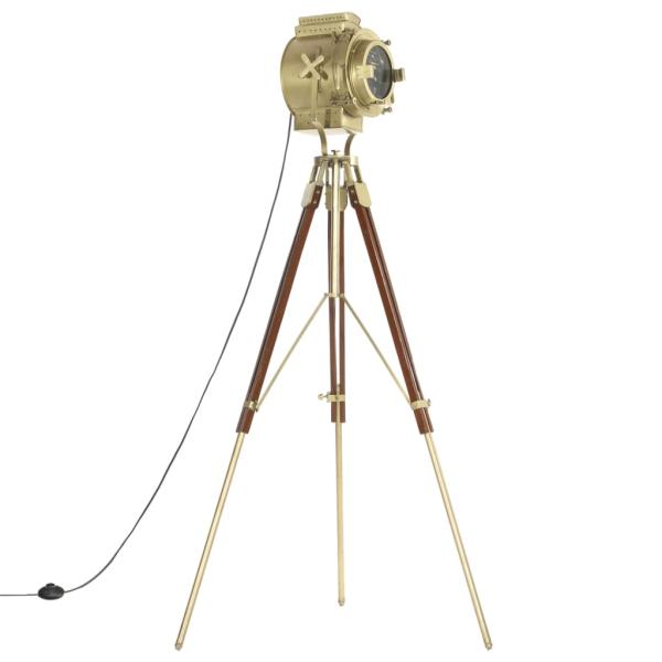 ARDEBO.de - Stehleuchte Dreibein Massivholz Mango 193 cm