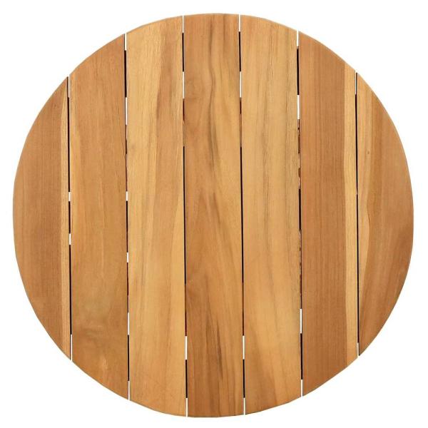 Beistelltisch Braun 50 x 50 x 49,5 cm Massivholz Teak