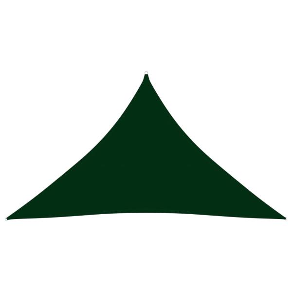 Sonnensegel Oxford-Gewebe Dreieckig 2,5x2,5x3,5 m Dunkelgrün