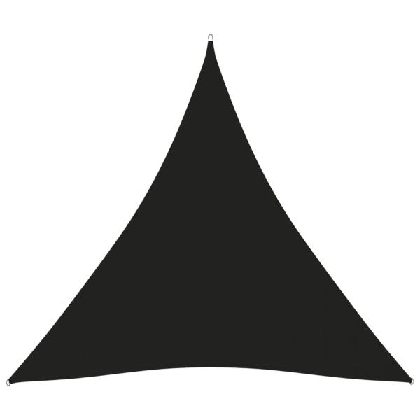 Sonnensegel Oxford-Gewebe Dreieckig 3x3x3 m Schwarz