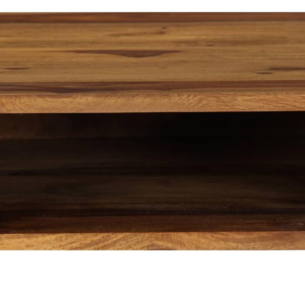 Schreibtisch 110 x 55 x 76 cm Massivholz Akazie