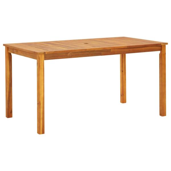 Garten Essgruppe 5 stk. Grau Massivholz Akazie