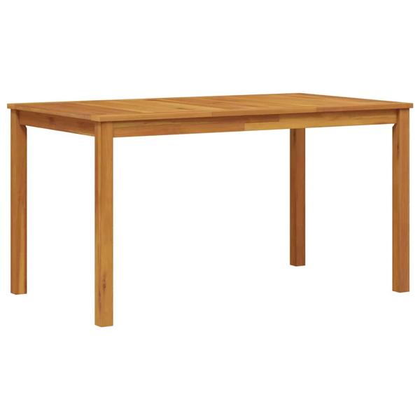 Garten Essgruppe 7 Stk. Braun Massivholz Akazie