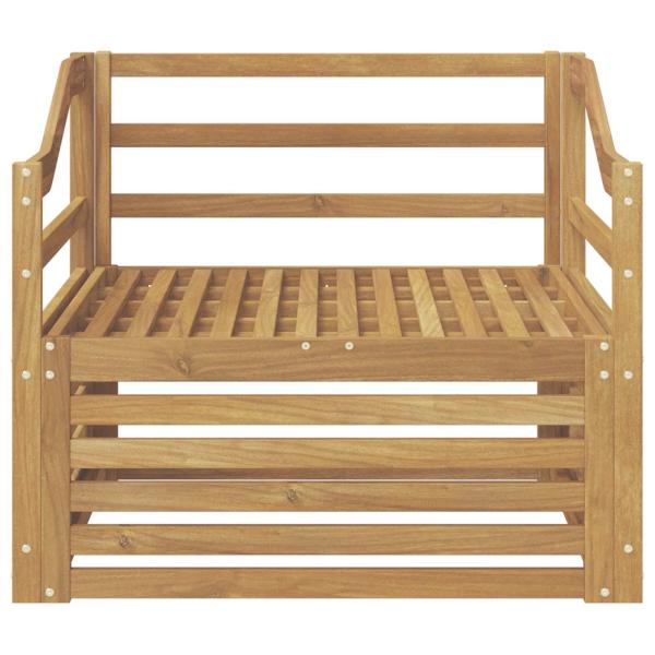 Outdoor-Sofa Weiß