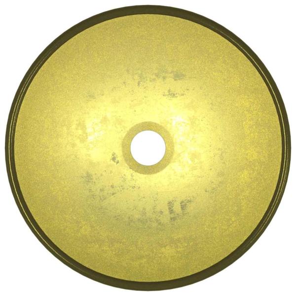 Waschbecken Hartglas 35x12 cm Golden