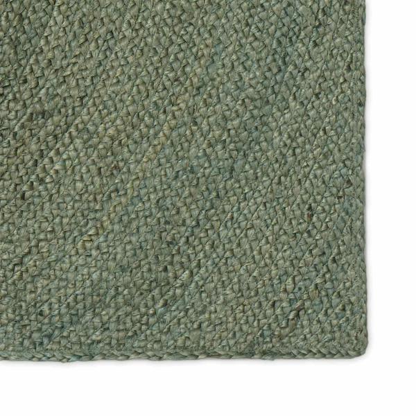 Bereichsteppiche Olive Grün 60 x 400 cm Jute