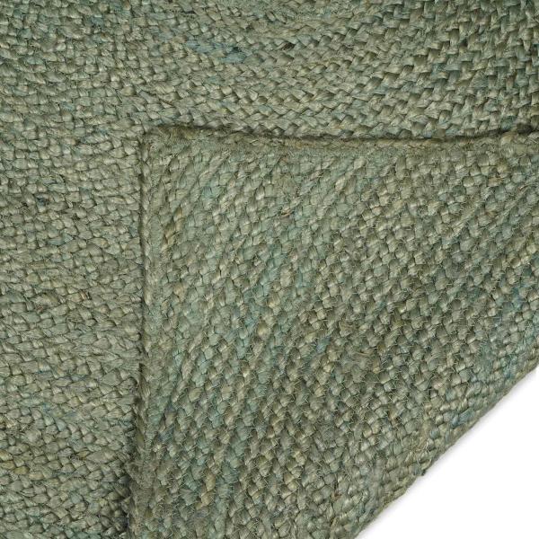 Bereichsteppiche Olive Grün 100 x 200 cm Jute