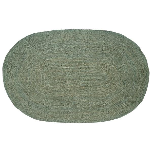 ARDEBO.de - Bereichsteppiche Olive Grün 205 x 305 cm Jute
