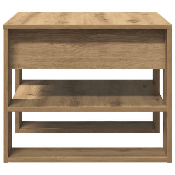 Couchtisch Artisan-Eiche 55,5x55x45 cm Holzwerkstoff
