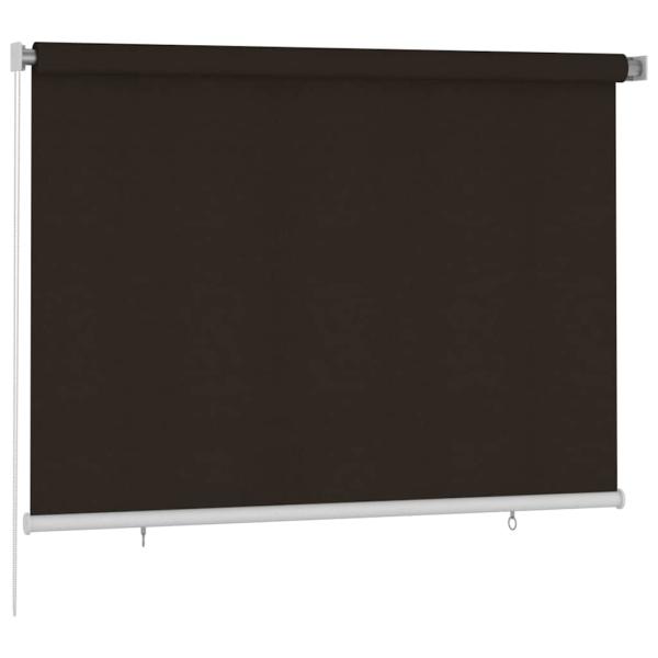 Außenrollo 205 (B)x140 (H) cm Braun HDPE