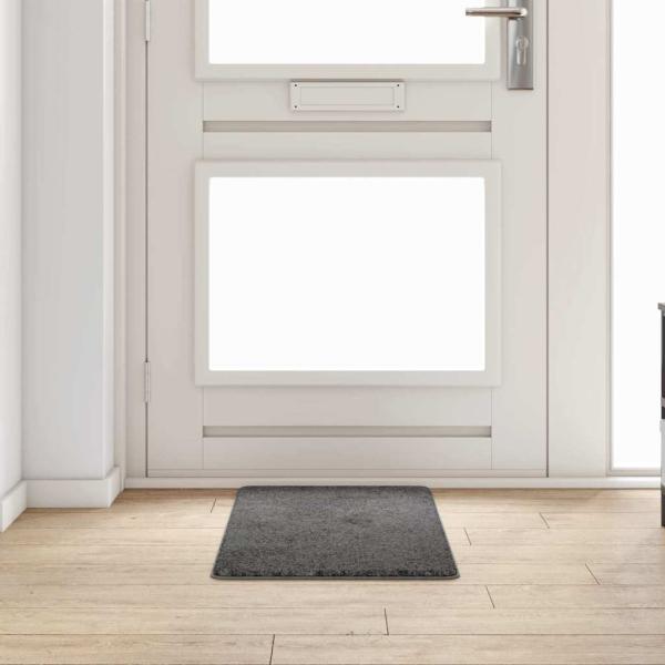 ARDEBO.de - Teppichläufer Grau 50 x 100 cm 100% Polypropylen Tuft