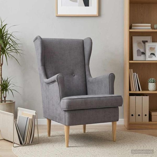 Sessel Hellgrau ARES